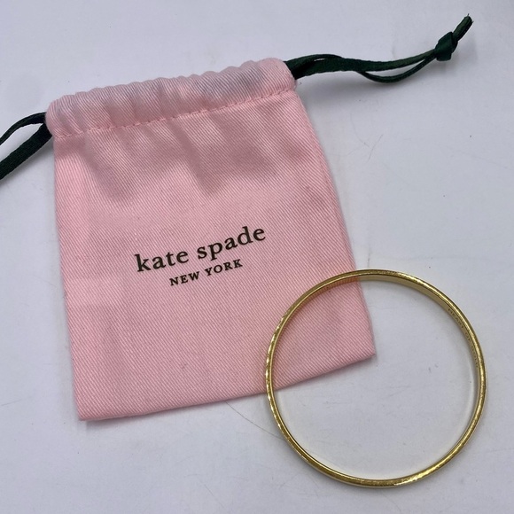 Kate Spade New York Loves Me Idiom Heart of Gold‎ Bangle - Picture 1 of 7